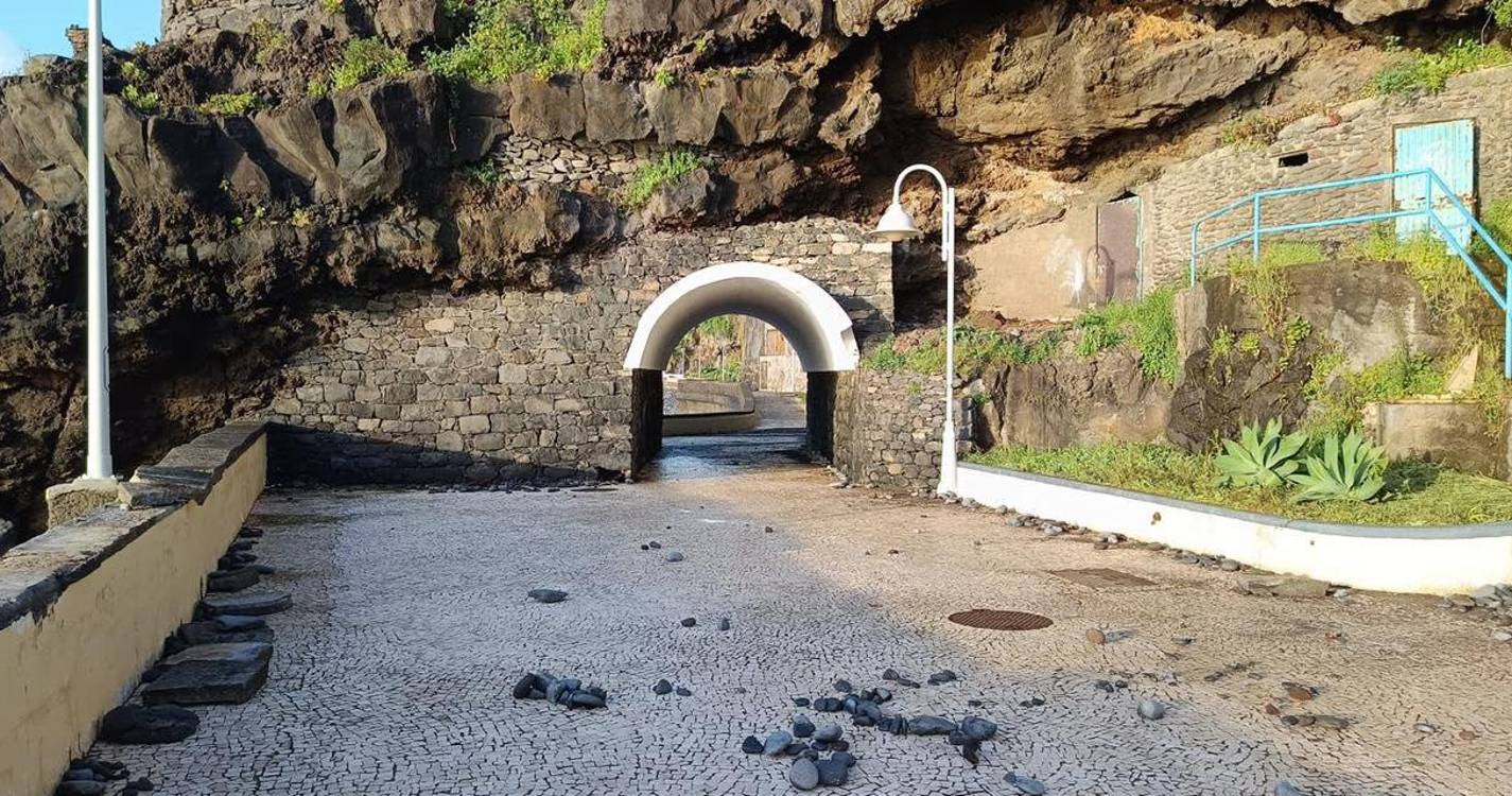 Depressão Núria já causa 11 ocorrências na Madeira