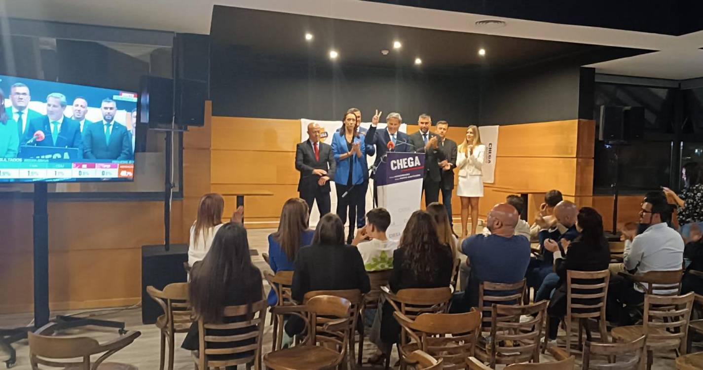 Chega mantém quatro deputados e rejeita acordos com Albuquerque