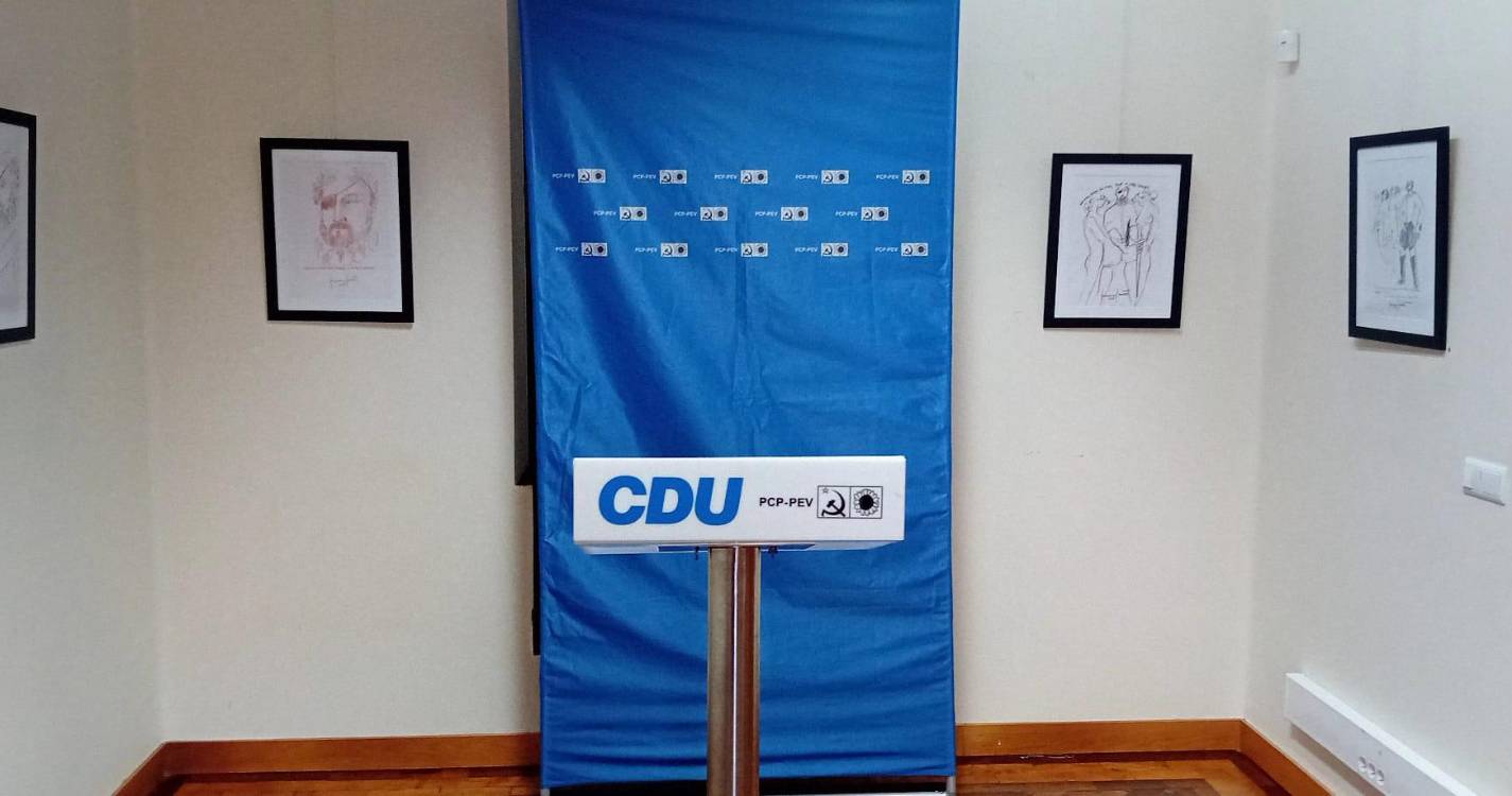 Tudo calmo e sossegado na sede da CDU no Funchal