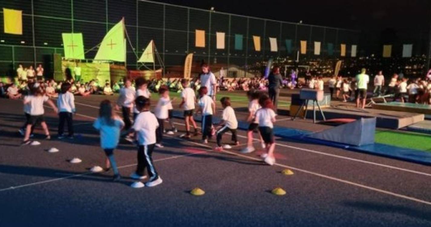 Festival Gímnico junta todos os alunos dos Salesianos (com vídeo e fotos)