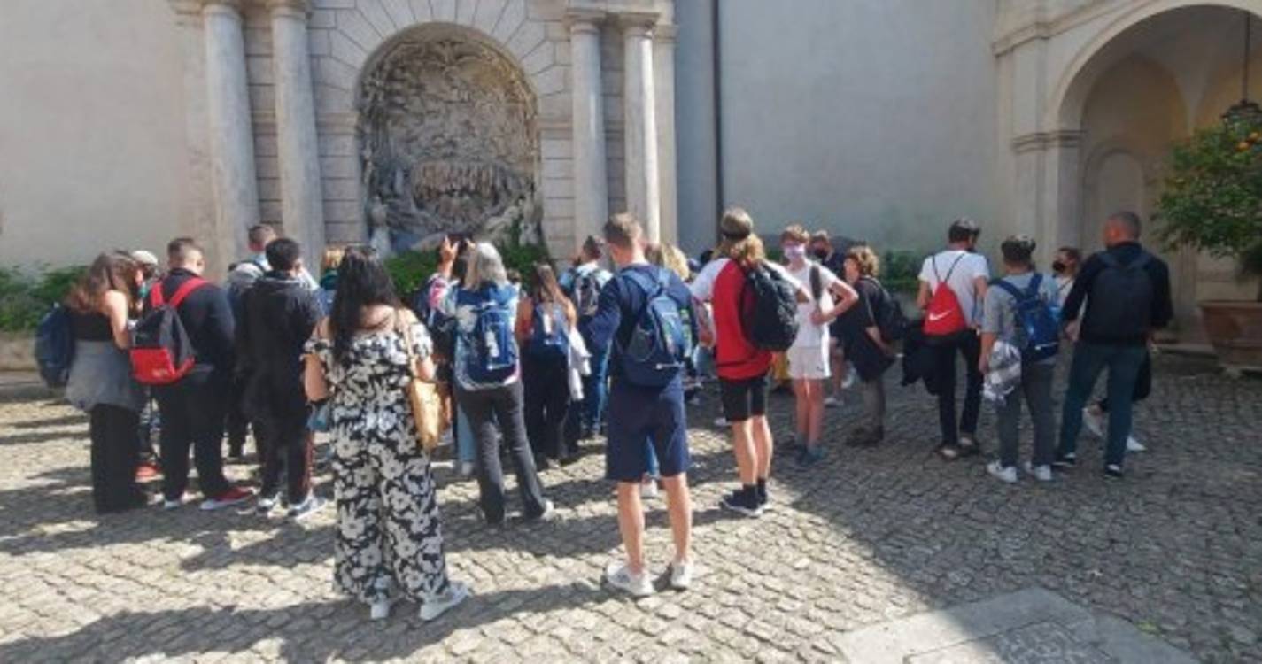 Erasmus+ levou alunos da Escola Ângelo Augusto da Silva até a Itália