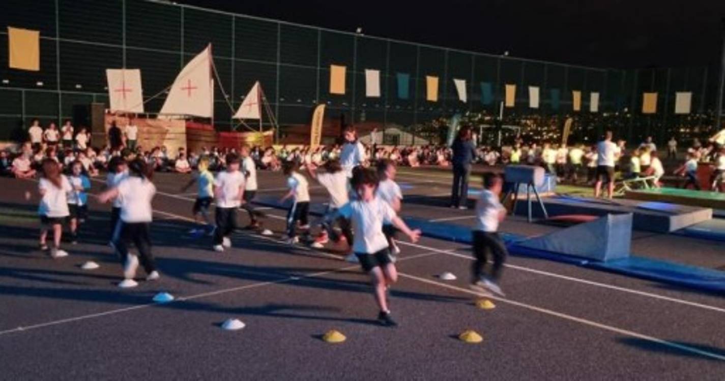 Festival Gímnico junta todos os alunos dos Salesianos (com vídeo e fotos)