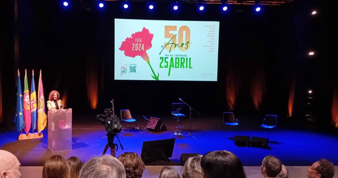 Funchal celebra 50.⁰ aniversário do 25 de abril com programa diversificado