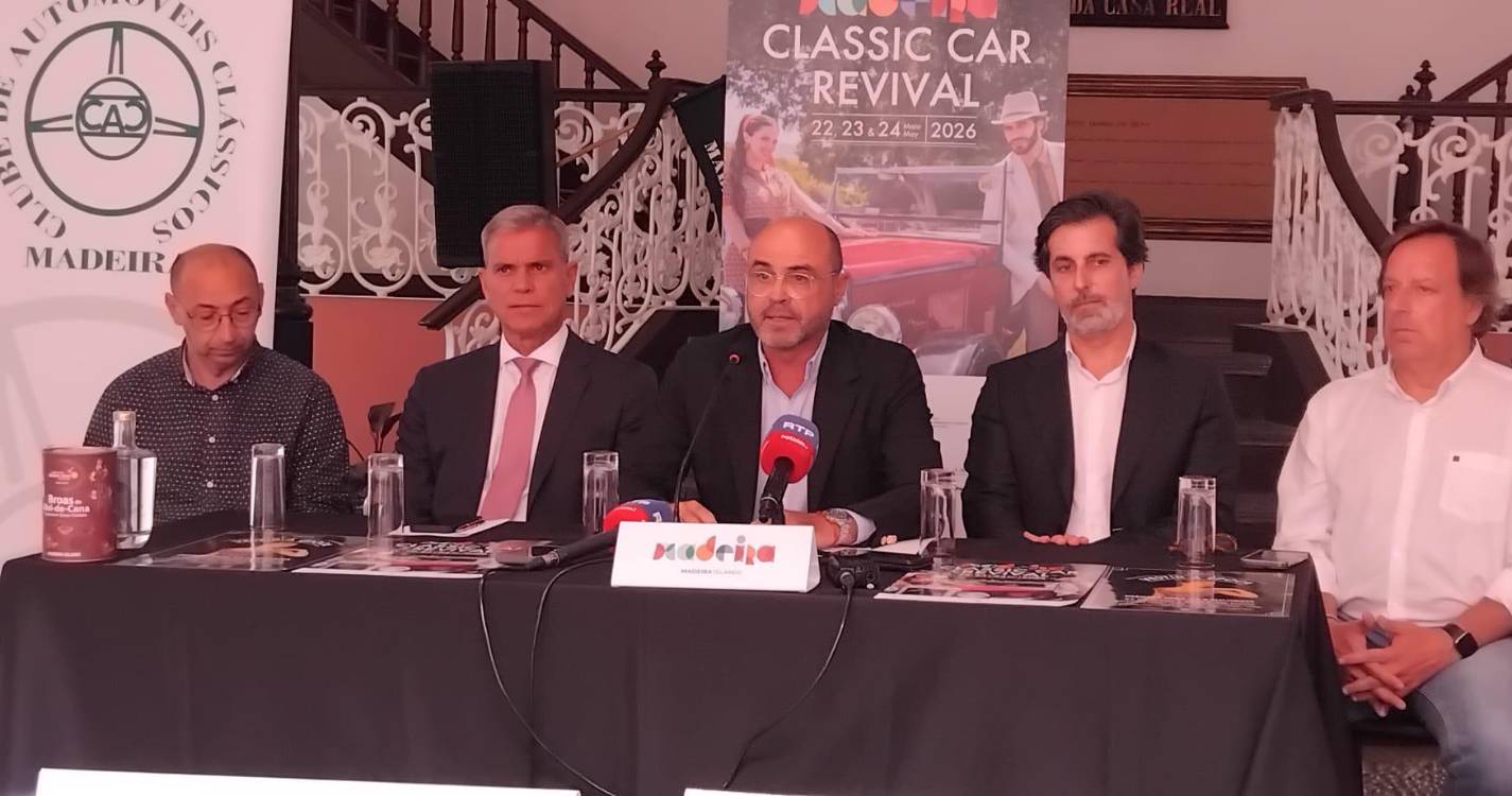Madeira Classical Car Revival deste ano junta 600 viaturas