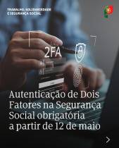 Acesso ao portal da Segurança Social passa a ter dupla verificação obrigatória