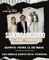 Sandra&amp;Ricardo sobem hoje ao palco da Festa de Santa Rita