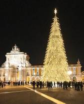 Lisboa acende iluminações de Natal (com vídeo)
