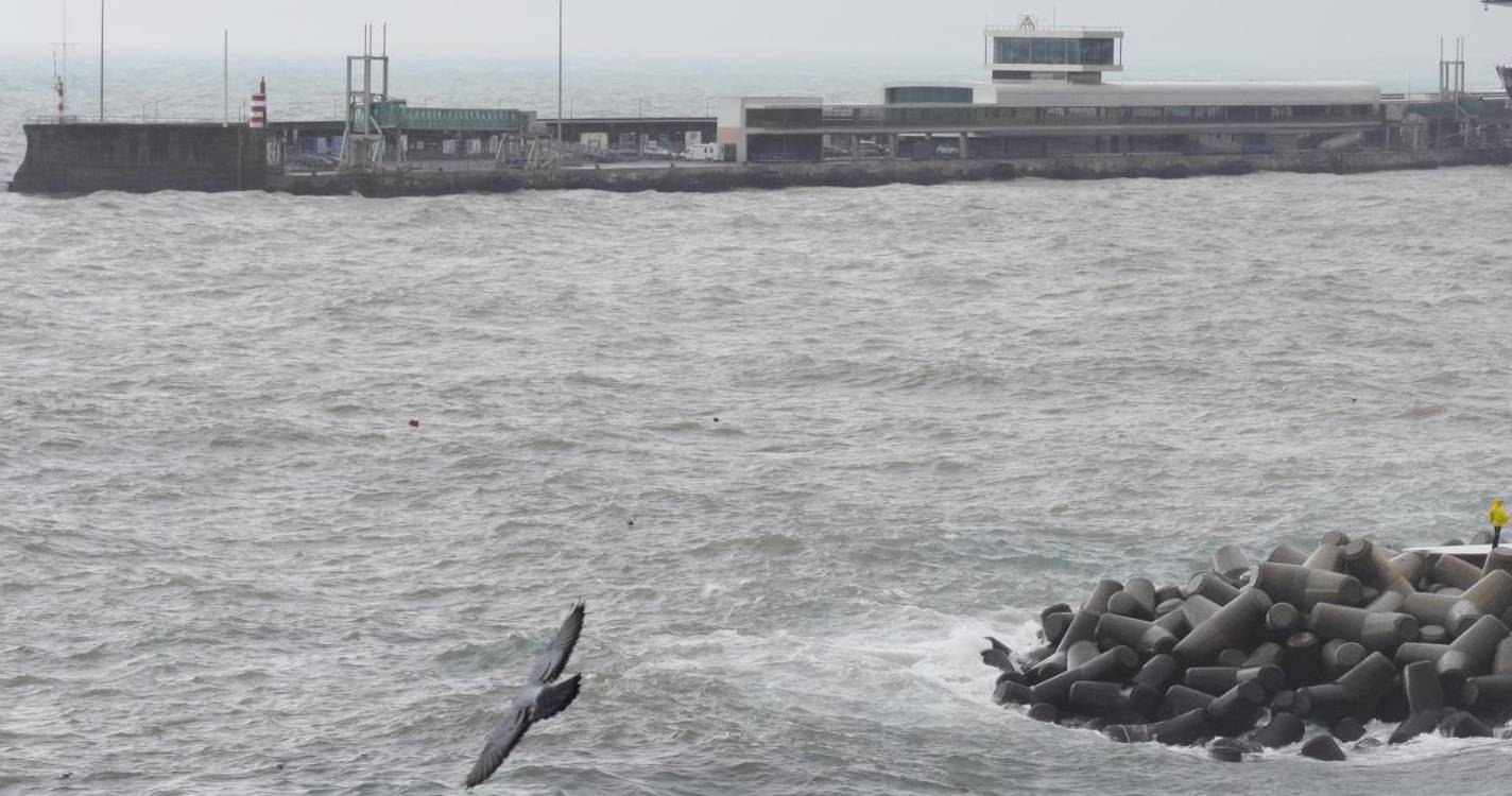 Mau tempo cancelou visita de quatro navios cruzeiro