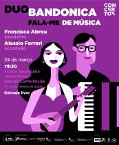 ‘Fala-me de Música’ descentraliza cultura no Liceu ao som do bandolim e acordeão