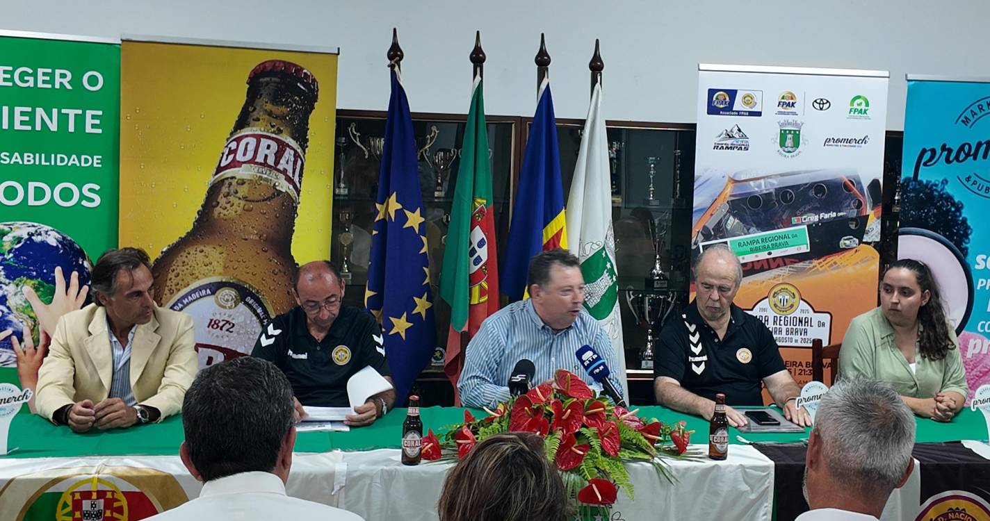 Rampa da Ribeira Brava na estrada a 29 e 30 de agosto