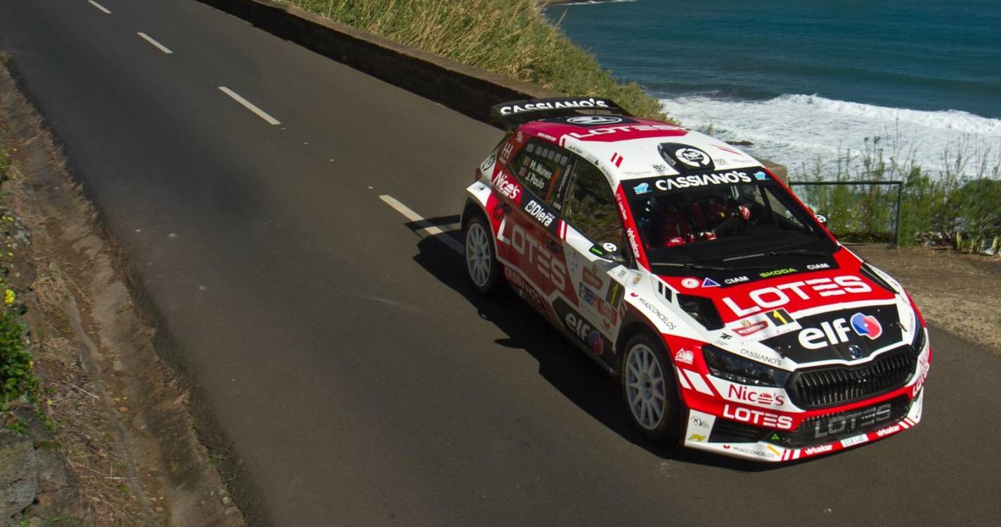 Rali de Santana: Miguel Nunes gere larga vantagem