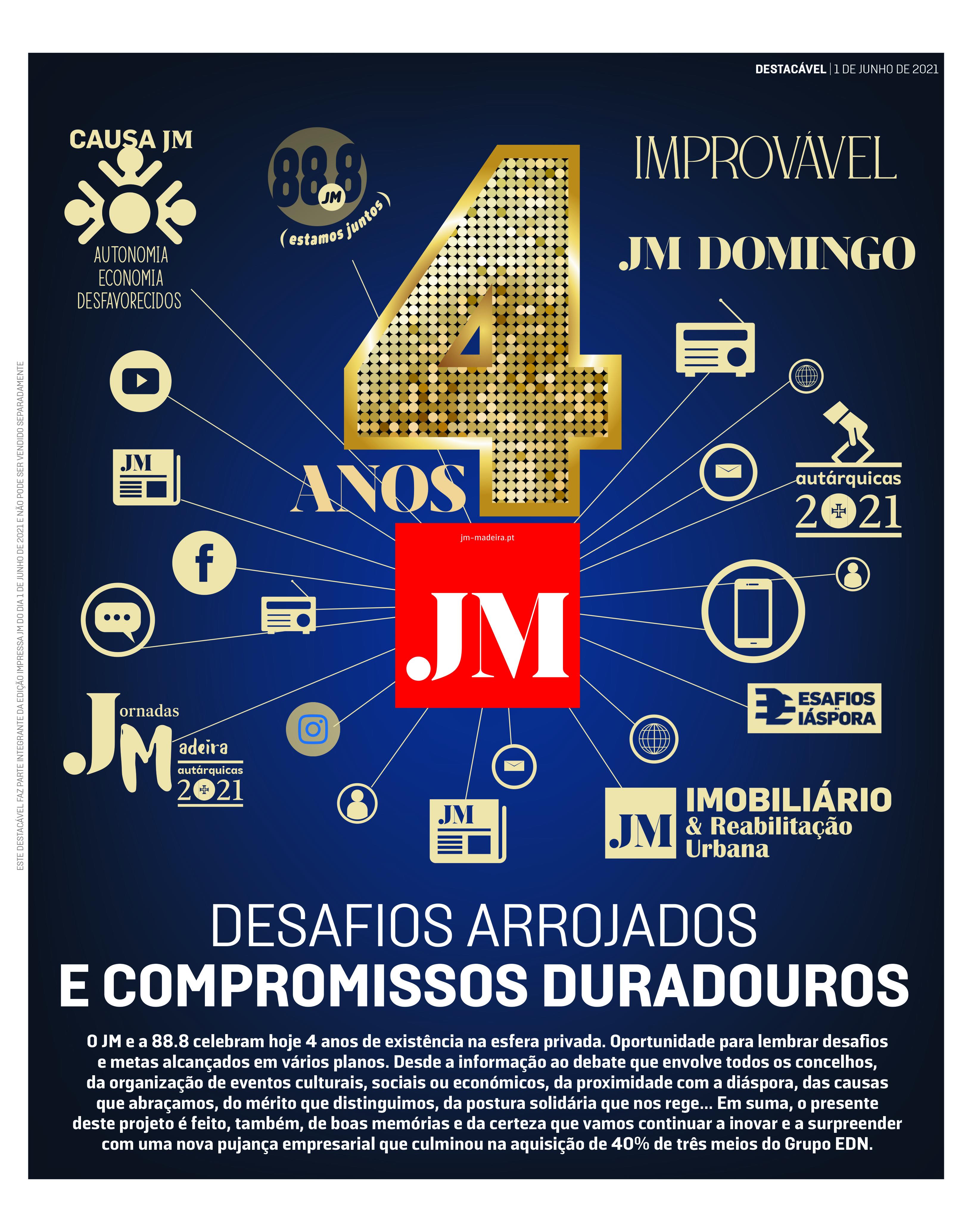 Parabéns JM! Recorde as capas que assinalaram todos os aniversários (com fotos)