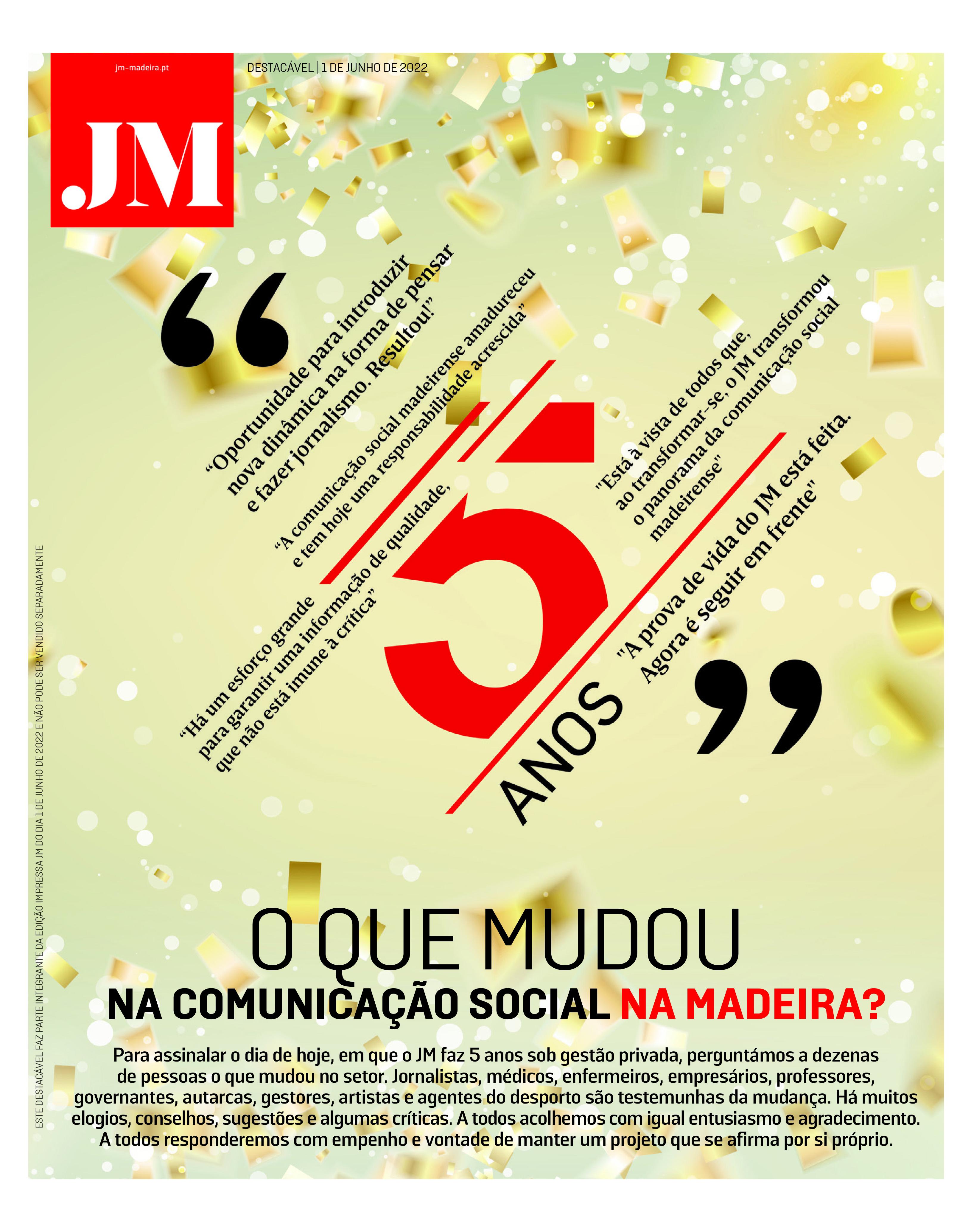 Parabéns JM! Recorde as capas que assinalaram todos os aniversários (com fotos)
