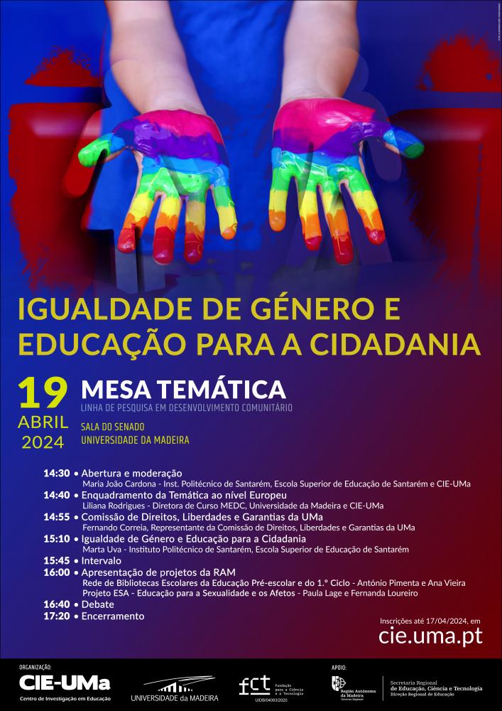‘Igualdade de Género e Educação para a Cidadania’ em reflexão no Funchal