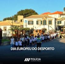 400 crianças comemoraram o Dia Europeu do Desporto na Ilha Dourada com a preciosa ajuda da PSP.