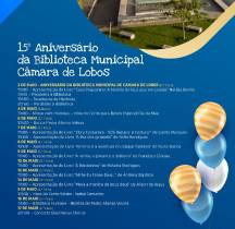 Biblioteca Municipal de Câmara de Lobos celebra 15.º aniversário com programa de atividades