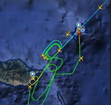 Vento forte atrasa aterragens e provoca um cancelamento