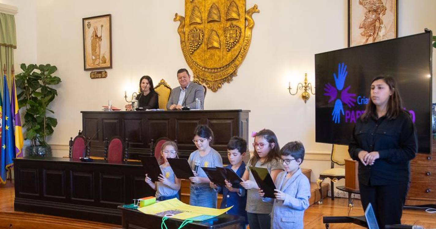 Funchal atribui cinco mil euros a projetos participativos de âmbito escolar