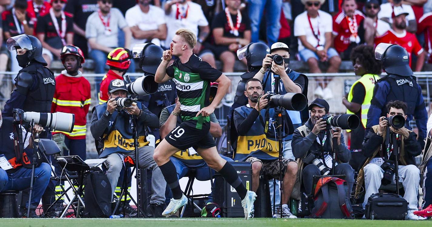 Sporting vence Benfica no prolongamento e conquista Taça de Portugal