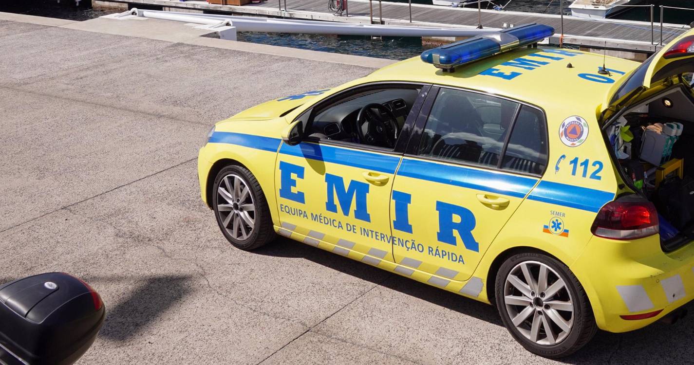 Criança sofre convulsões no Funchal e é assistida pela EMIR