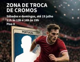 Mundial 2026: Há uma zona de troca de cromos no MadeiraShopping