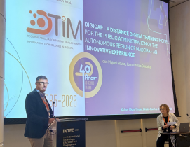 DTIM apresenta modelo de formação inovador em conferência internacional