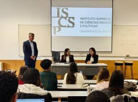 Élia Ascensão participa em aula no ISCSP