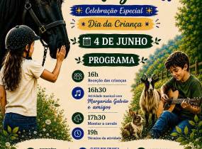 ‘Entre Cavalos, Música e Magia’ no dia 4 de junho para celebrar Dia da Criança