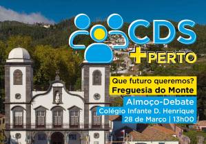 CDS ‘mais perto’ da população do Monte na próxima semana