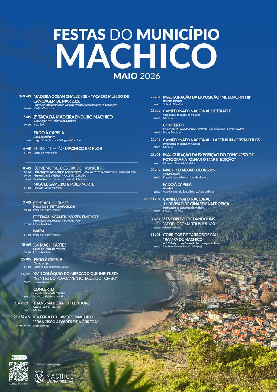 Município de Machico em festa até 31 de maio