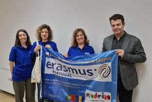 Professores da Escola Dr. Eduardo Brazão de Castro em missão pedagógica em Milão