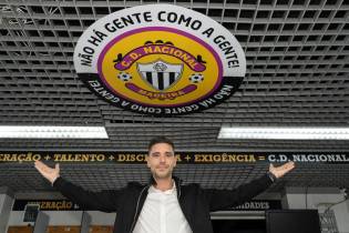 Tiago Margarido, treinador do CD Nacional.