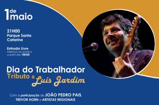 João Pedro Pais e Trevor Horn no espetáculo de ‘Tributo a Luís Jardim’