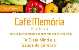 Café Memória regressa ao Funchal com sessão sobre alimentação e saúde do cérebro