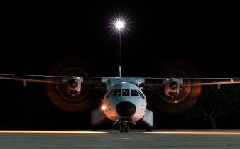 Força Aérea transporta doente do Porto Santa para a Madeira