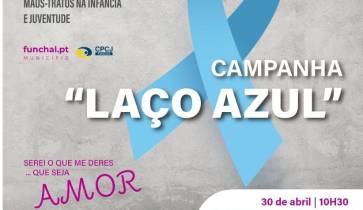Campanha ‘Laço Azul’ encerra amanhã com sessão e caminhada solidária no Funchal