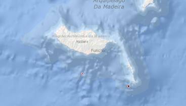 Dois sismos registados ontem à tarde ao largo das Desertas