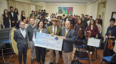 Conservatório entrega valor angariado em concerto solidário à APCM