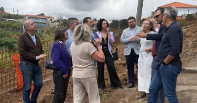 Coligação ‘Funchal Sempre Melhor’ visitou obra de alargamento da Travessa do Pico em São Martinho
