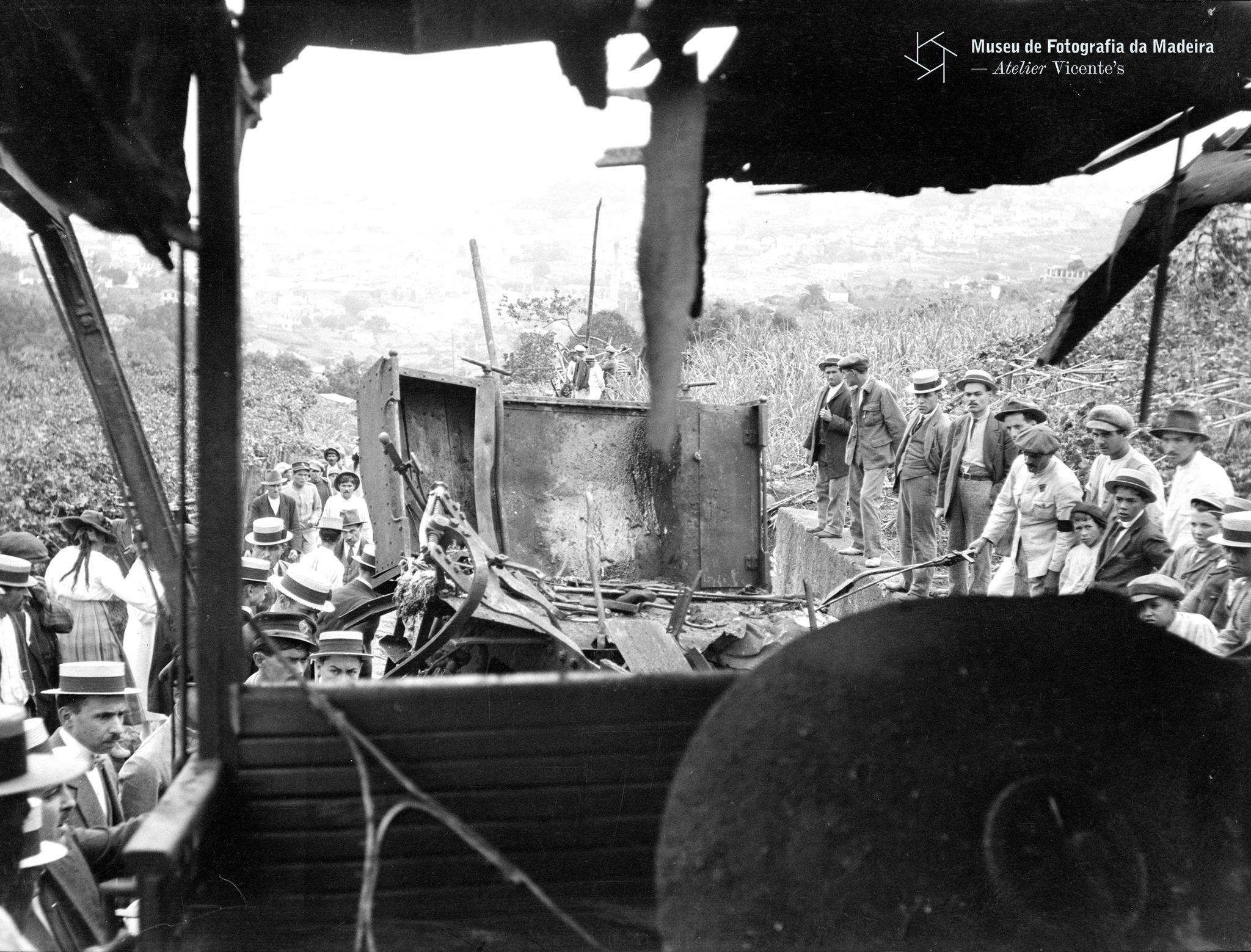 ‘Lembra-se?’: Locomotiva descarrilou há 93 anos e matou maquinista