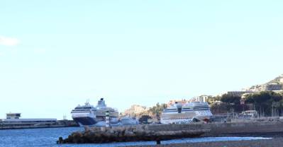 Porto do Funchal acolhe dois navios com 5.429 pessoas