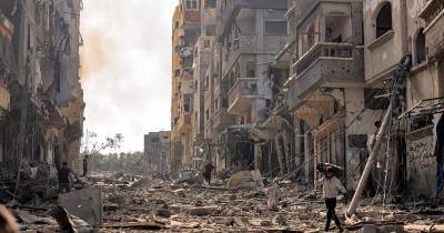 Continua o cenário de inferno em Gaza.