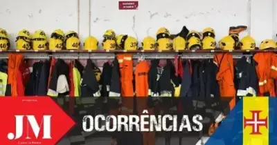 Incêndio em viatura elétrica mobiliza 13 elementos para o Lombo dos Aguiares