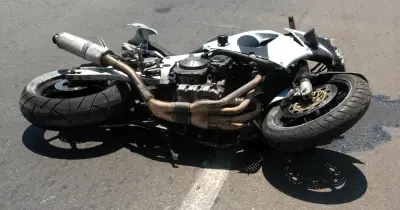 Despiste de mota faz um ferido no Funchal