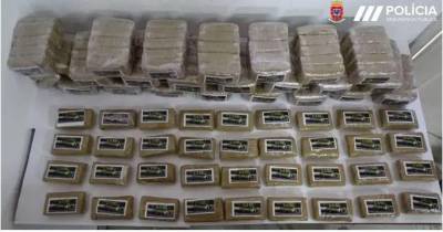 PSP confiscou 30 mil doses de haxixe.