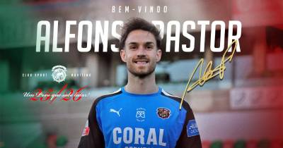 Alfonso Pastor reforça baliza do Marítimo