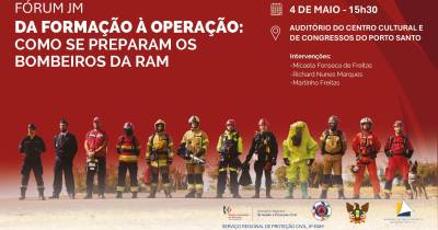 Fórum JM | Da Formação à Operação: Como se preparam os bombeiros da RAM
