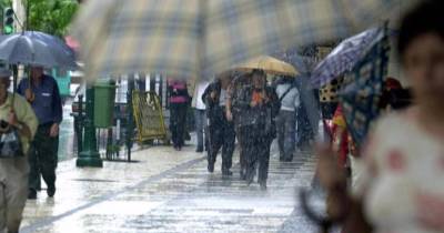 Costa sul da Madeira com previsão de chuva para amanhã e madrugada de domingo.