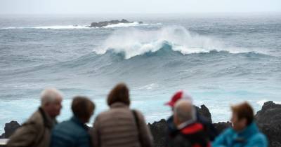 Agitação marítima forte na Madeira até terça-feira de manhã