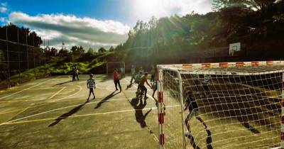 Sporting Clube da Madeira visitou a Aldeia da Paz